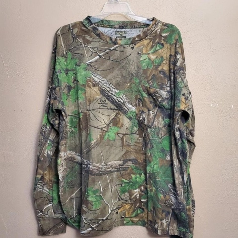 Real Tree camo long sleeve shirt‎